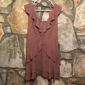 Express ruffle dress